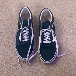 Green Old Skool Vans